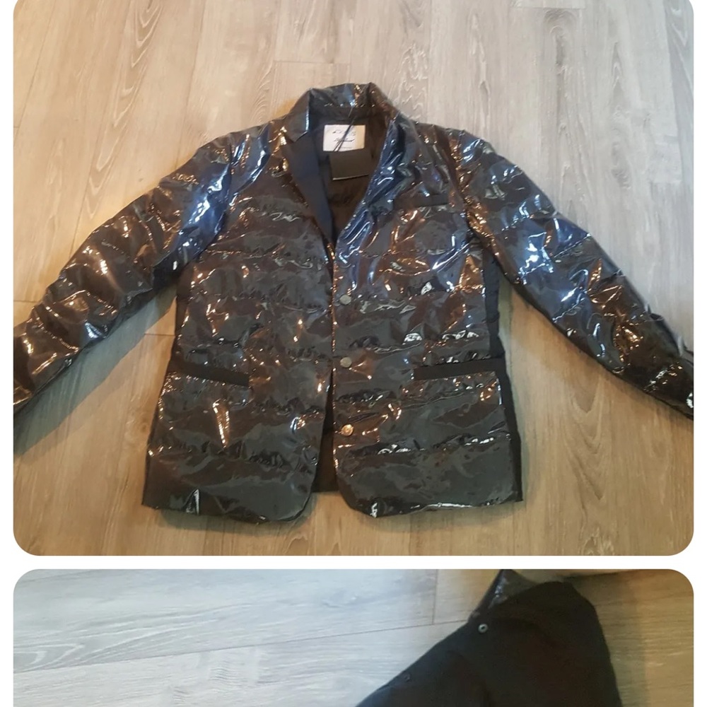 Goose Tech Men's Gino Hooded Down Waterproof Jacket Size xl